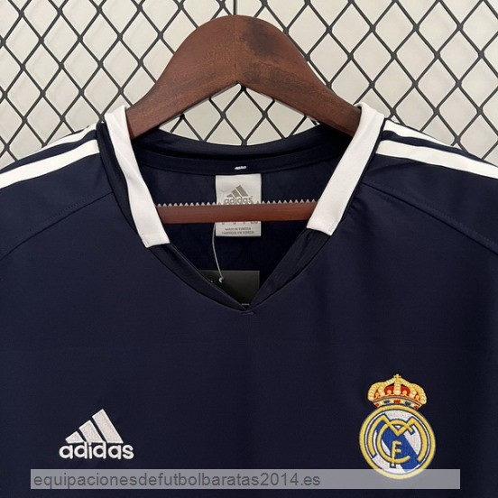 Nuevo 2ª Camiseta Real Madrid Retro 2004 2005 Azul Baratas